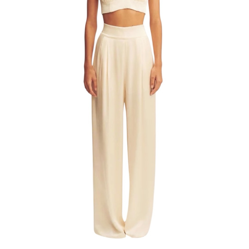 Shona Joy La Lune Satin Tuxedo Trouser